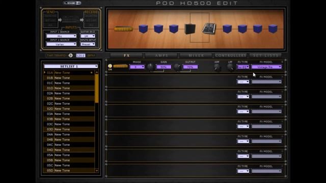 Line6 Pod HD ITA - Tutorial Preset Voce / Chitarra Acustica / Microfono смотреть онлайн
