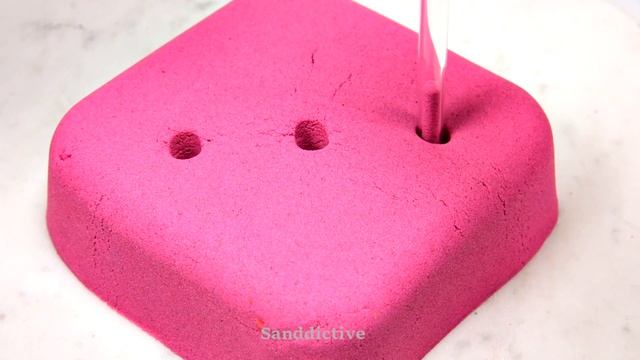 Very Satisfying Kinetic Sand ASMR, drop and squish #satisfyingvideo #kineticsand #asmr смотреть онлайн