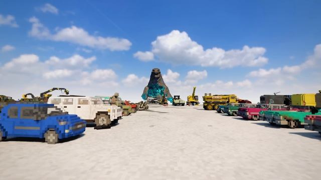 Cars vs Godzilla | Teardown смотреть онлайн