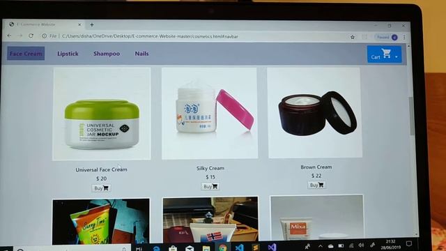 E-commerce Website Using HTML, CSS and JavaScript смотреть онлайн