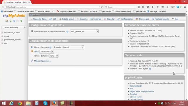 Solución error en PHPMyAdmin WampServer смотреть онлайн