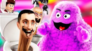 ГРИМАС ШЕЙК ПРОТИВ СКИБИДИ ТУАЛЕТА / СКИБИДИ ТУАЛЕТ АНИМАЦИЯ