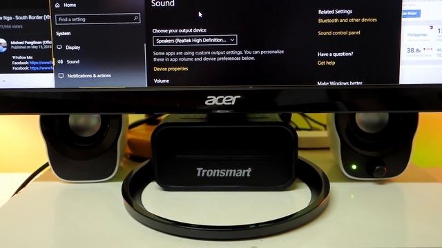 Logitech Z120 VS Tronsmart Element T2 - Sound Test смотреть онлайн
