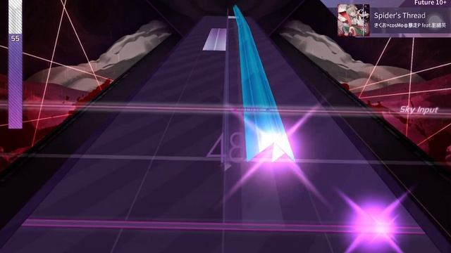 Arcaea v4.4.0 - Spider's Thread (FTR 10+ - First Attempt) смотреть онлайн