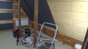 Самая дешевая отделка стен ! Первая стена готова )