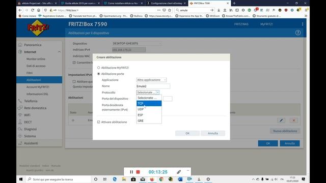 Come aprire le porte e configurare eMule su FRITZ!Box per ID Alto смотреть онлайн