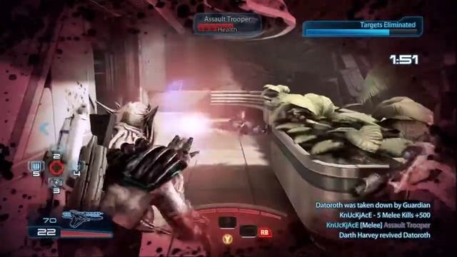 Mass Effect 3 Multiplayer Rebellion Pack SashimiX Sashimi-X Soldier Vorza смотреть онлайн