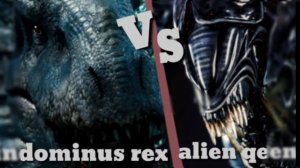 Индоминус рекс против королевы чужих