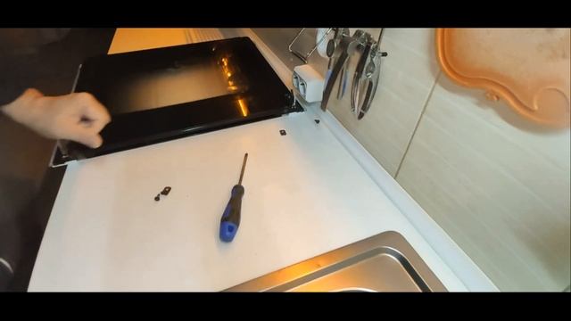 Как снять и разобрать дверку духовки газовой плиты "Гефест". смотреть онлайн