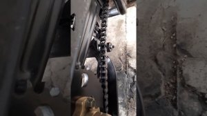 Смазка цепи на квадрике