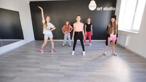 OPEN KIDS   Show Girls! официальный видео урок по хореографии из клипа   Open Art Studio VIDEOMEG R