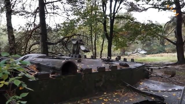 НАШЁЛ ПОДБИТЫЙ ТАНК Т-34 В ГЛУХОМ ЛЕСУ смотреть онлайн