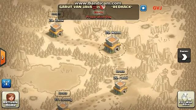 Clash Of Clans Garut Van Java | War Log смотреть онлайн