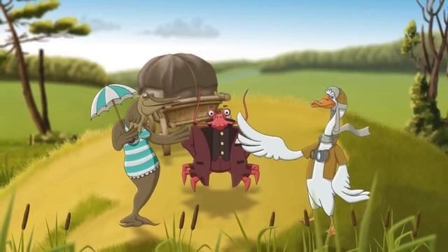 2 класс. Урок литературного чтения. Тема: Иван Андреевич Крылов. басня "Лебедь, щука и рак" смотреть онлайн