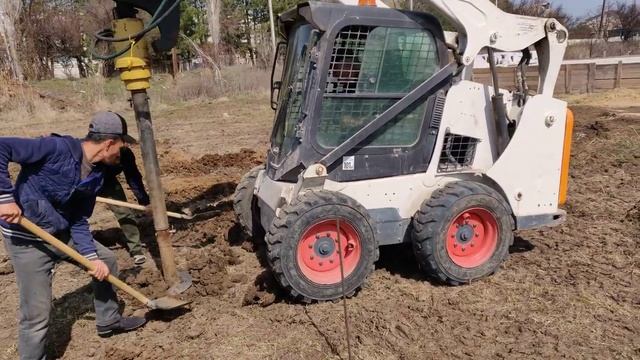 Работа гидровращателя Delta RD5 на базе Bobcat S530 смотреть онлайн