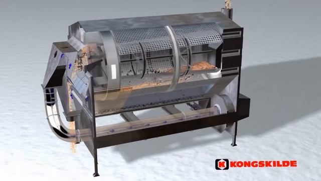 Принцип роботи барабанного сепаратора Kongskilde KDC 4000 смотреть онлайн