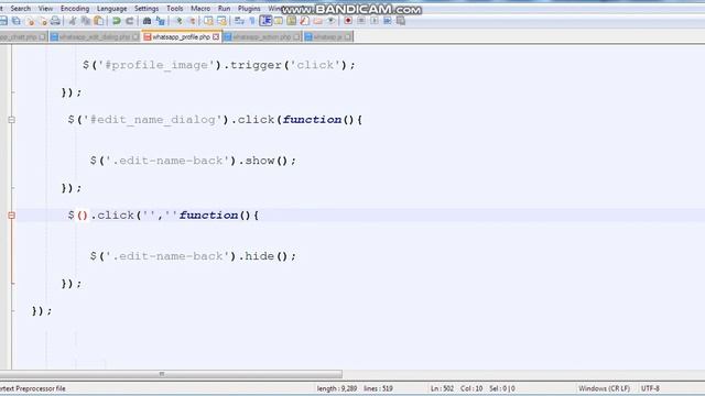 WhatsApp Tutorial Part-111: Update User Name AJAX PHP MYSQLI for Android mobile , Tablet and Web. смотреть онлайн