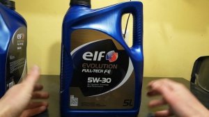 Масло Elf Full Tech FE Спецификация Как определить подделку Заморозка