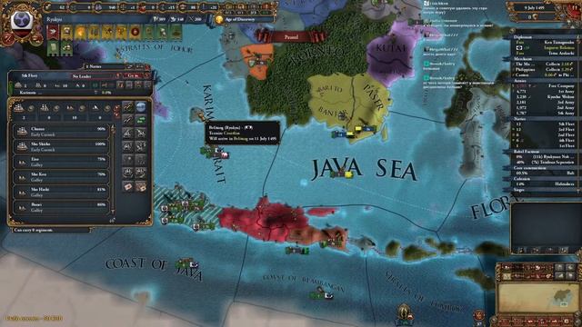 [solo-EU4] Три Горы / The Three Mountains - Стрим 2 - Видение будущего! смотреть онлайн
