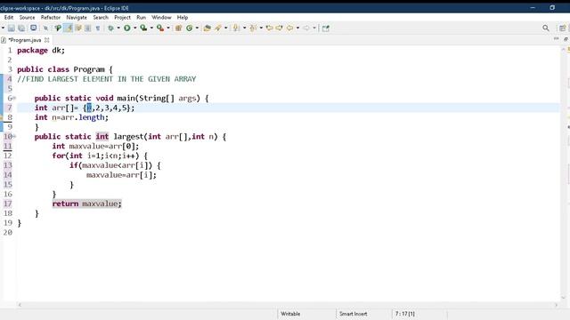 Array Largest Sum In Java English by DGK#java #arrays#placements #english смотреть онлайн