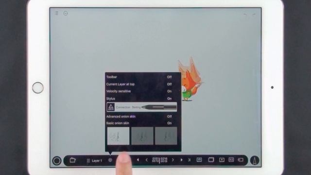 Animation Desk iPad Tutorial - Onion Skin and Advanced Onion Skin смотреть онлайн