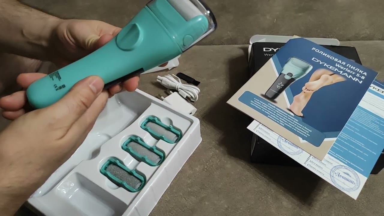 Краткий обзор и распаковка пилки для стопы DYKEMANN Werlerr S-8