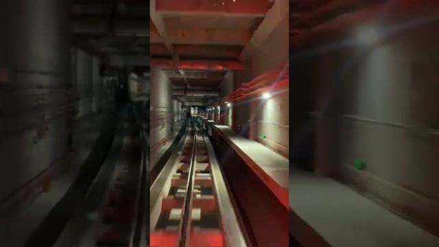 SZX Airport People Mover departing from Terminal 3 to the Satellite Terminal смотреть онлайн