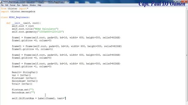 How to Create a Simple Calculator With Basic Mathematical Operators in Python -Part 1 of 2 смотреть онлайн