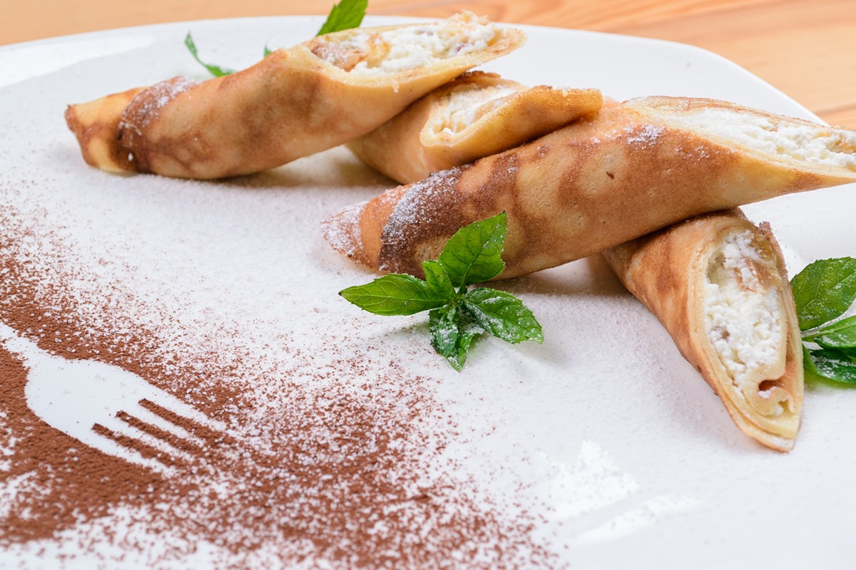 Налистники с творогом. Нежные, сливочные блинчики смотреть онлайн