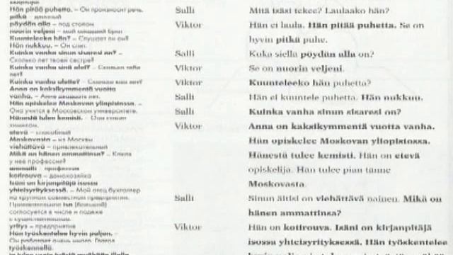 Финский язык Аудиокурс Берлиц Урок № 9 , 10 , смотреть онлайн