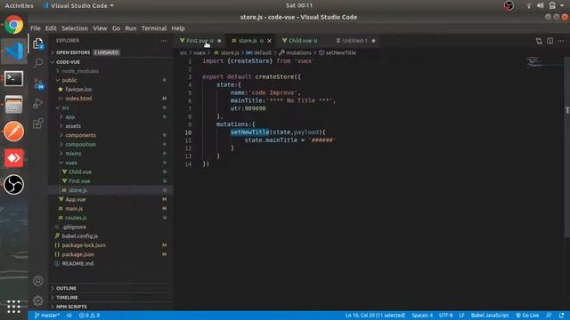 Mutations in Vuex | #36 | Vuex State Management Vue js 3 in Hindi смотреть онлайн