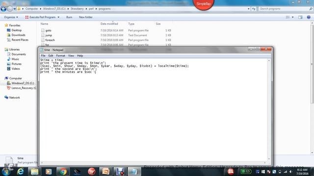 Perl Script Basic Tutorial 28 Time Functions смотреть онлайн