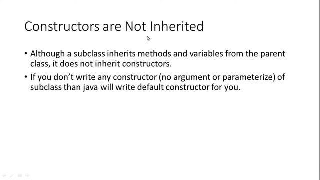Object Oriented Programming in Java: Inheritance with example смотреть онлайн