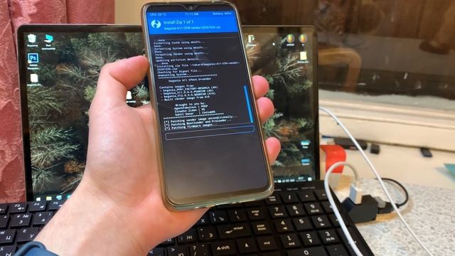 AOSP c Android 11 для Redmi Note 8 pro. Самый чистый Android смотреть онлайн