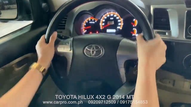 2014 TOYOTA HILUX G 4X2 MT смотреть онлайн