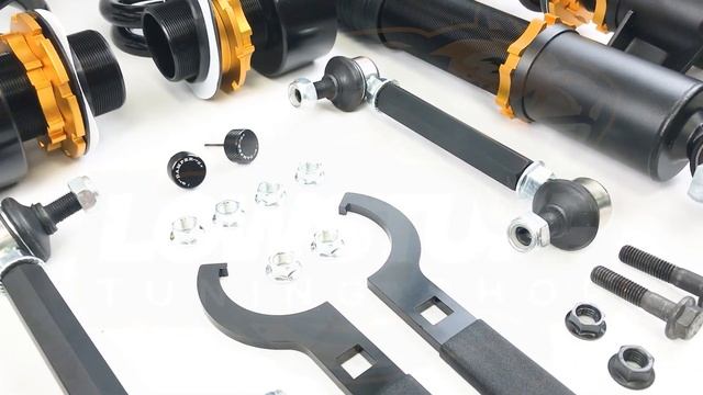 Ford Mustang S550 Винтовая подвеска фултап койловеры с регулировкой высоты и жесткости LOWSTUFF смотреть онлайн