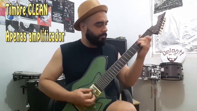 Guitarra de 7 cordas boa e barata existe SIM! || Guitarra 7 cordas | 7 string guitar смотреть онлайн