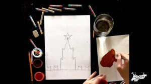 Рисуем Салют Победы