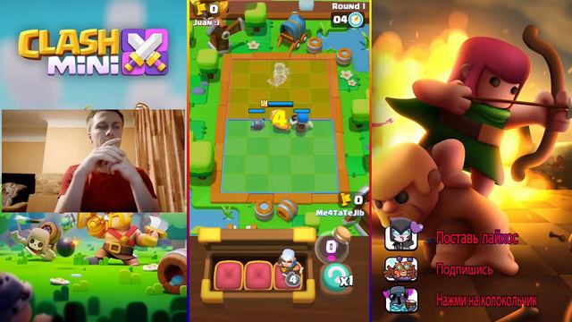 🔥🔥🔥 Clash Mini новая игра от SuperSell. Нашел имбовую карту / Clash Mini смотреть онлайн