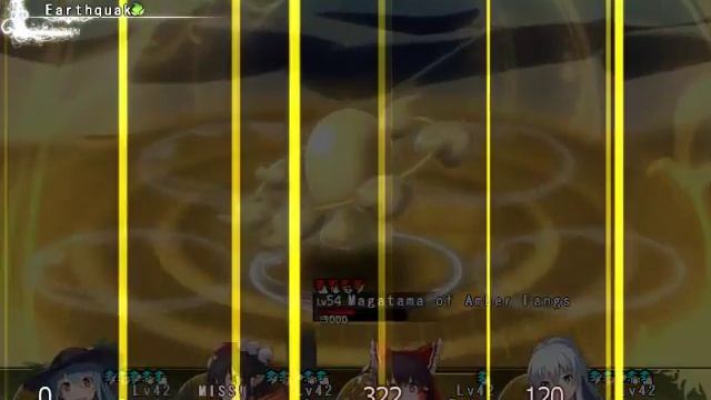 Labyrinth of Touhou 2 New game+ Hard Mode boss 36: Magatama of Amber Fangs смотреть онлайн