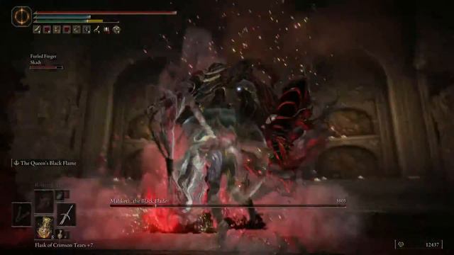 ELDEN RING: Beast Clergyman / Maliketh the Black Blade Boss Fight смотреть онлайн