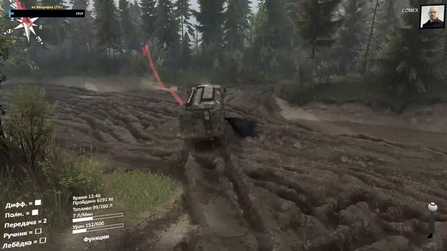 SpinTires: Прохождение карты - КАНЬОН #2 смотреть онлайн