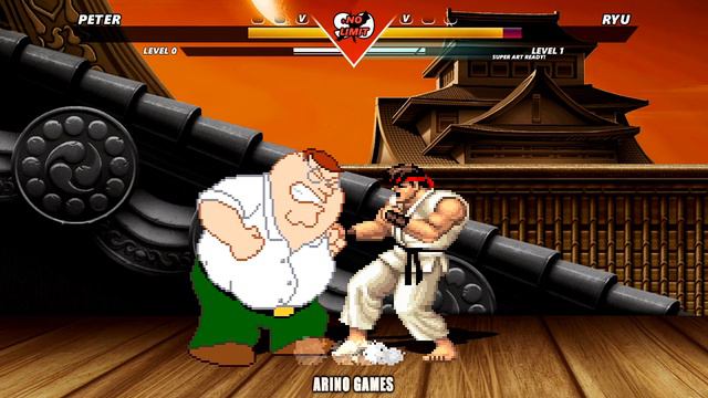 RYU VS PETER GRIFFIN! смотреть онлайн
