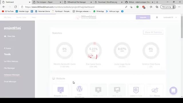 Cara menginstall Wordpress di Cpanel web 000webhost смотреть онлайн