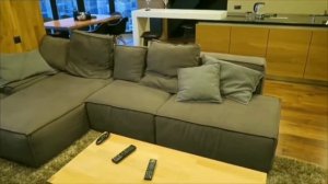 Бескаркасный диван модульный