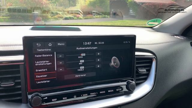 Funktionsweise Multimediasystem Kia XCeed PHEV: Test Infotainmentsystem, Navigation, Bedienung смотреть онлайн
