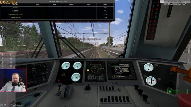 ??RTrainSim? [ VRT, МП, карта: Чернышевск, 3ЭС4К-070] 04.02.2022г. 15:30мск. смотреть онлайн