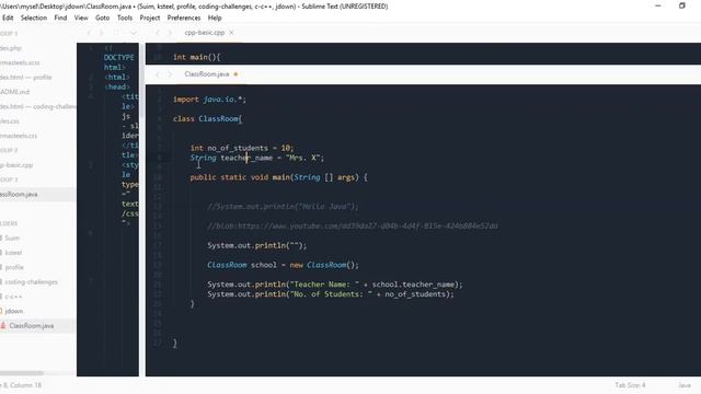 Java Object Oriented Programming : Part 2 Classes, Inheritance and Method Overloading смотреть онлайн