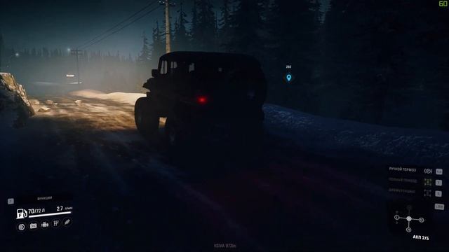 СПАСЕНИЕ ПИКАПА ЗАСТРЯВШЕГО В ГОРАХ!!! - SnowRunner смотреть онлайн
