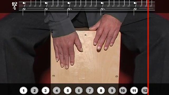 3. SIGUIRIYA (con subdivisión) - Metodo de cajón del nuevo Flamenco смотреть онлайн